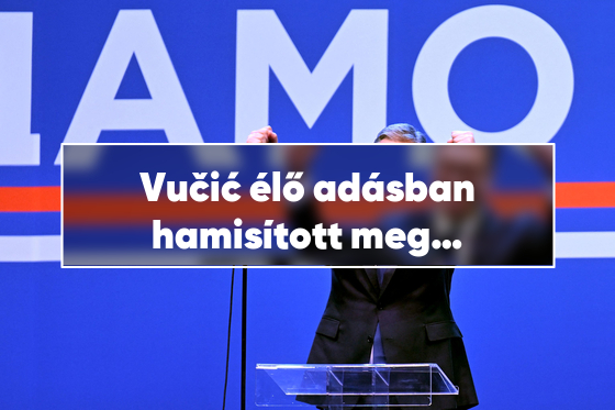 Vučić élő adásban hamisított meg egy kisfiú levelét